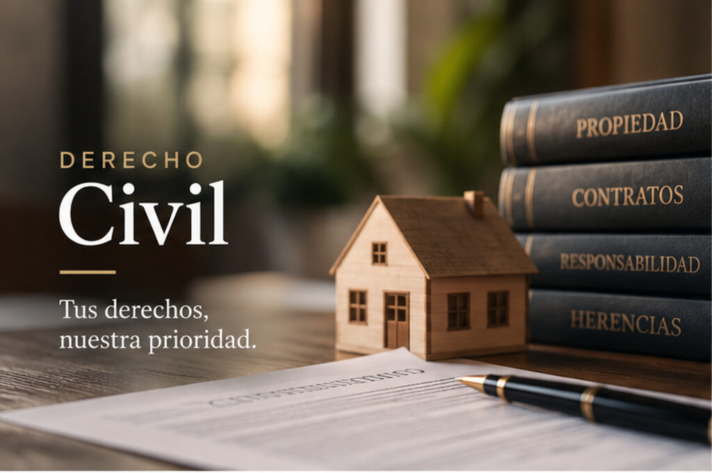 Derecho civil. Tus derechos, nuestra prioridad.